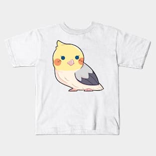 Cute Cockatiel Kids T-Shirt